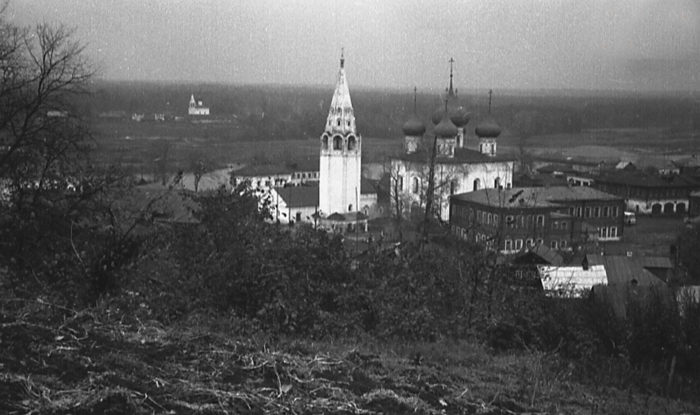 Вид на Гороховец на старых фото