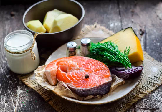Вкуснейшая семга с картошкой - классический рецепт с пошаговыми фото