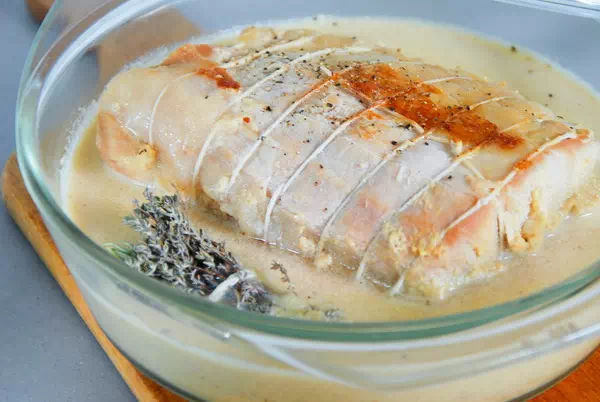 Мясо в молоке в духовке
