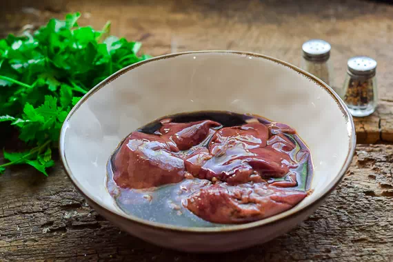 шашлык из печени в духовке фото 2